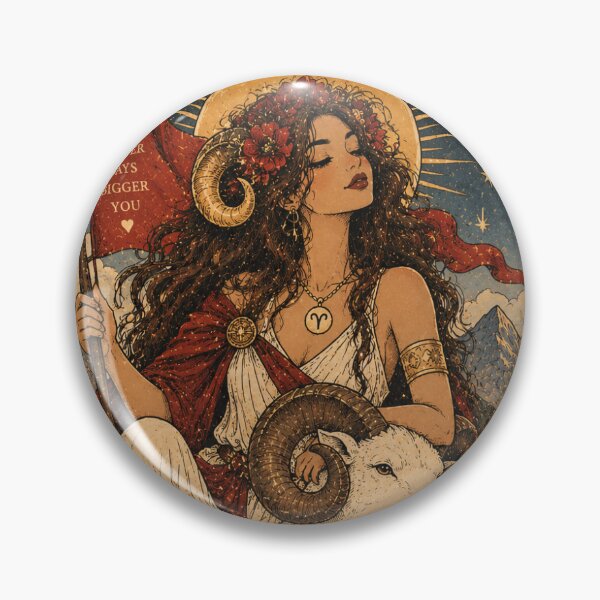 Item preview, Aries Tarot Card – The Trailblazer | Cute Vintage Zodiac Aesthetic designed and sold by Moon & Sun Tarot.