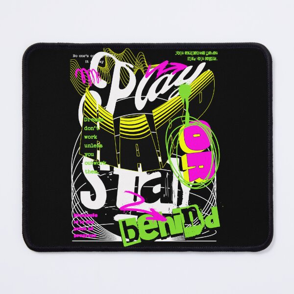 Item preview, Play or Stay Behind Urban Streetwear, Neon Gamer Hustle T-Shirt designed and sold by baretyas.
