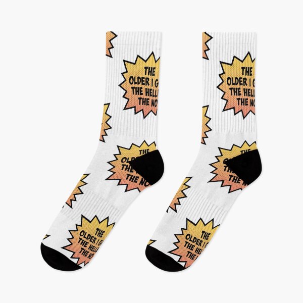 Item preview, The Older I Get The Heller The No - Funny Aging Humor & Sarcastic Introvert Quote designed and sold by raedattia.