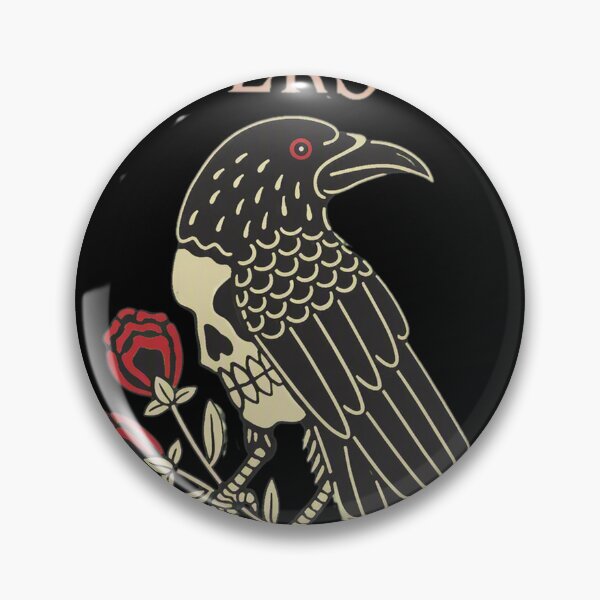 Item preview, Silversteins Crows Skull Rose Gothic designed and sold by ramostrangdArt.