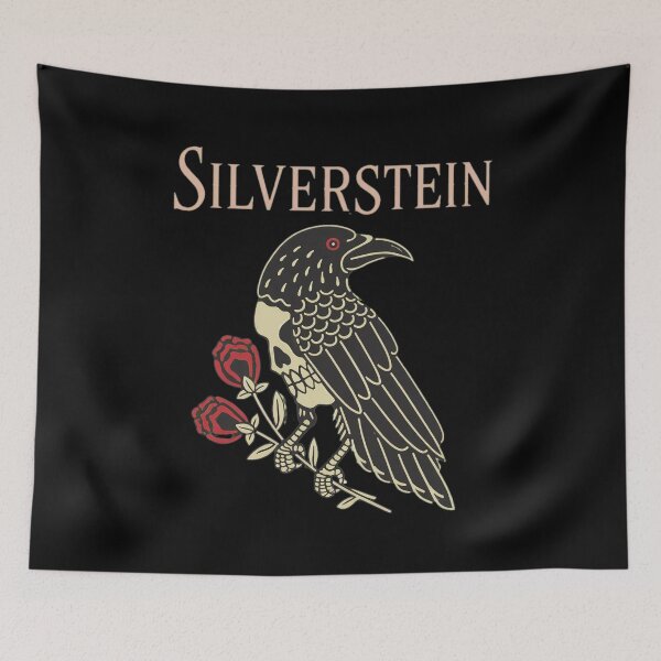 Item preview, Silversteins Crows Skull Rose Gothic designed and sold by ramostrangdArt.