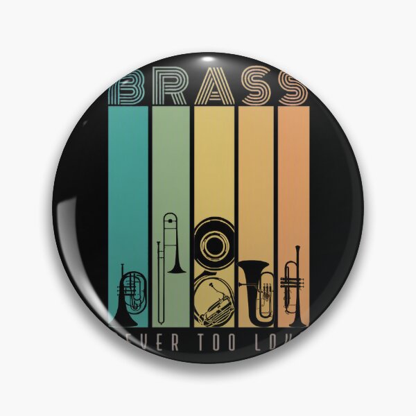 Item preview, Brasss Never Too Loud Music  designed and sold by diaricesaltArt.