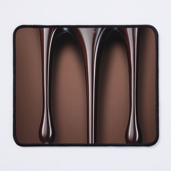 Item preview, Melting Dark Chocolate Drips — Rich Liquid Chocolate Flow Art designed and sold by LYAN-STORE.