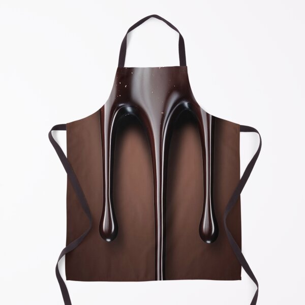 Item preview, Melting Dark Chocolate Drips — Rich Liquid Chocolate Flow Art designed and sold by LYAN-STORE.