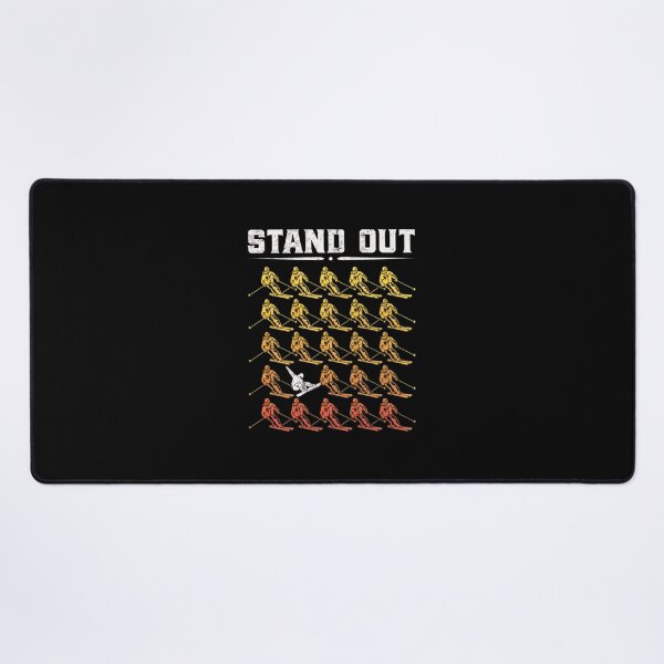 Item preview, Stand Out Skiing Graphic designed and sold by shrumrubelich.