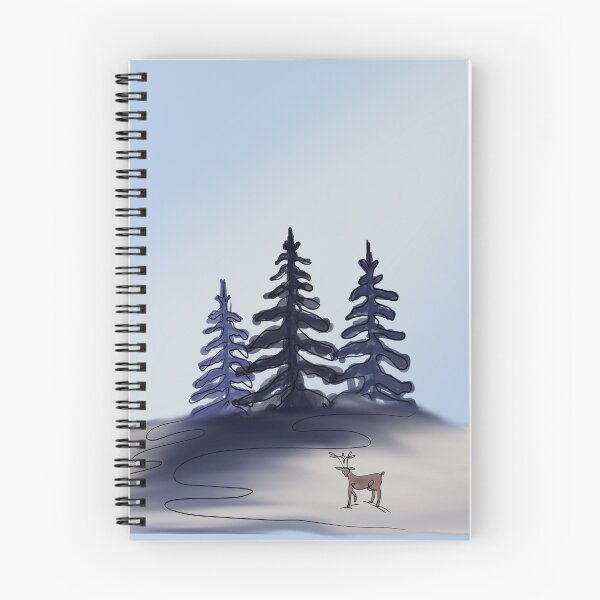Item preview, Whimsical winter scene designed and sold by byArek.
