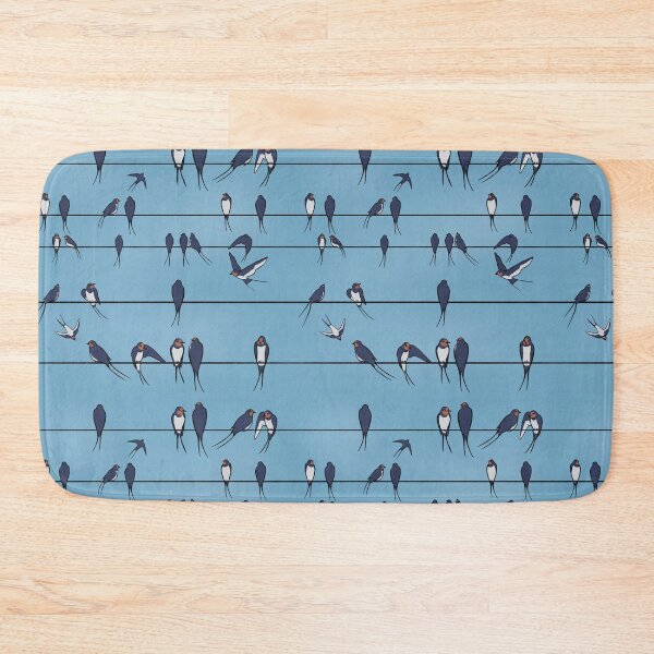 Item preview, Flock of Swallows designed and sold by EllenorMererid.