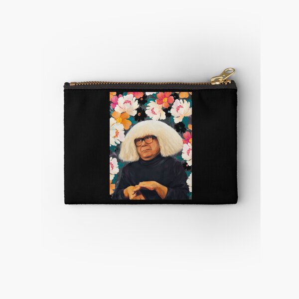Item preview, Whimsical Wiggy DeVito Floral Portrait designed and sold by JASOARMAN.