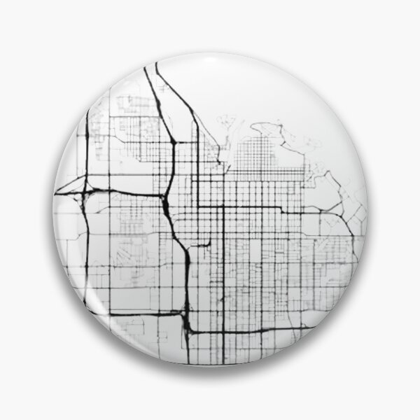 Item preview, Salt Lake City Utah Street Map Art - Black & White Cityscape Design | Limited Edition designed and sold by shahroozj.