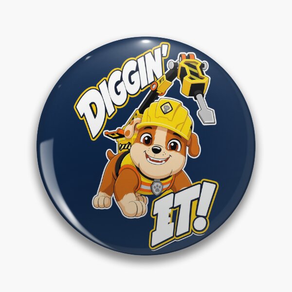 Item preview,  Diggin It Construction Pup  designed and sold by teesbyemily.
