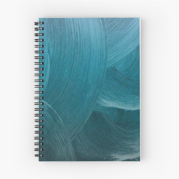 Item preview, Teal Paint Brush Strokes — Abstract Blue Green Oil Painting Texture designed and sold by LYAN-STORE.
