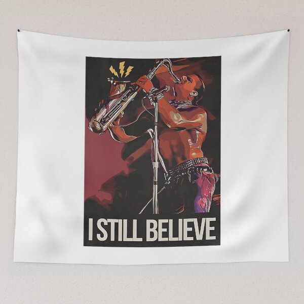 Item preview, I Still Believe Saxophone Player 80s Rock designed and sold by YeppiStudio.
