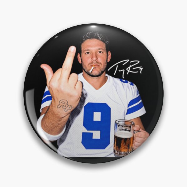 Item preview, Tony Romo Football Legend Middle Finger Signature designed and sold by BSmithApparel.