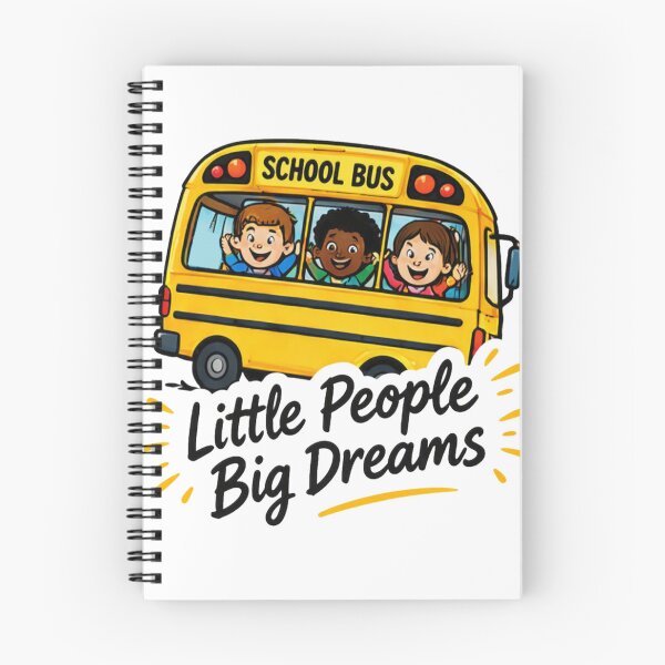Item preview, School Bus – Little People Big Dreams designed and sold by devonclemon.