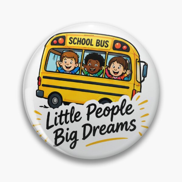 Item preview, School Bus – Little People Big Dreams designed and sold by devonclemon.