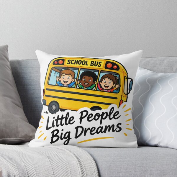 Item preview, School Bus – Little People Big Dreams designed and sold by devonclemon.