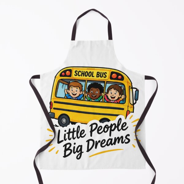 Item preview, School Bus – Little People Big Dreams designed and sold by devonclemon.