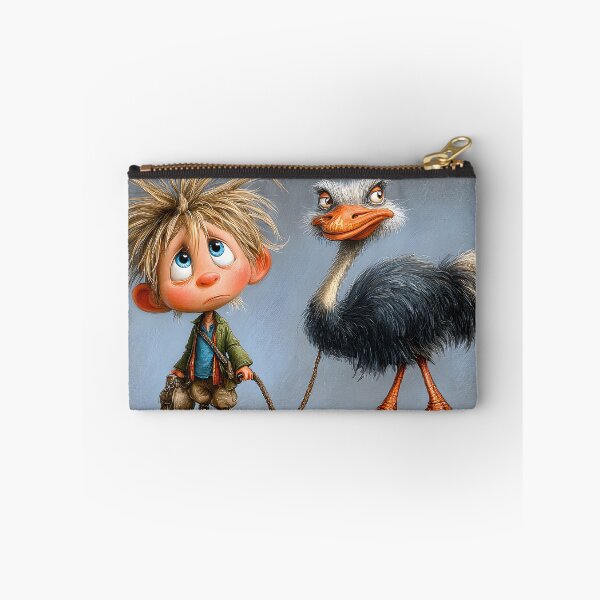 Item preview, A Boy and an Ostrich A Unique Friendship designed and sold by Artessie.