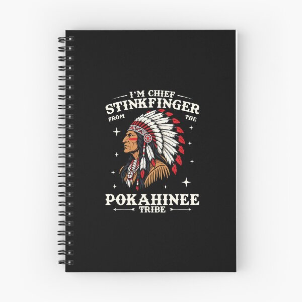 Item preview, Chief Stinkfinger Funny Pokahinee Tribe Joke Design designed and sold by nryum.