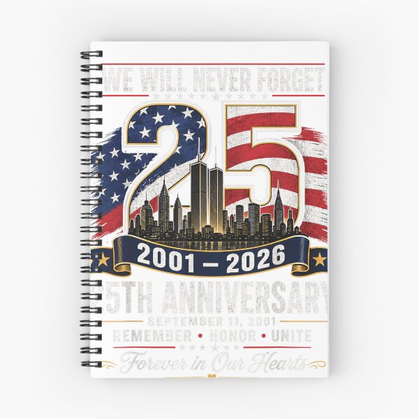 Item preview, September 11 Memorial 25th Anniversary Forever in Our Hearts designed and sold by otaku.edwardj.