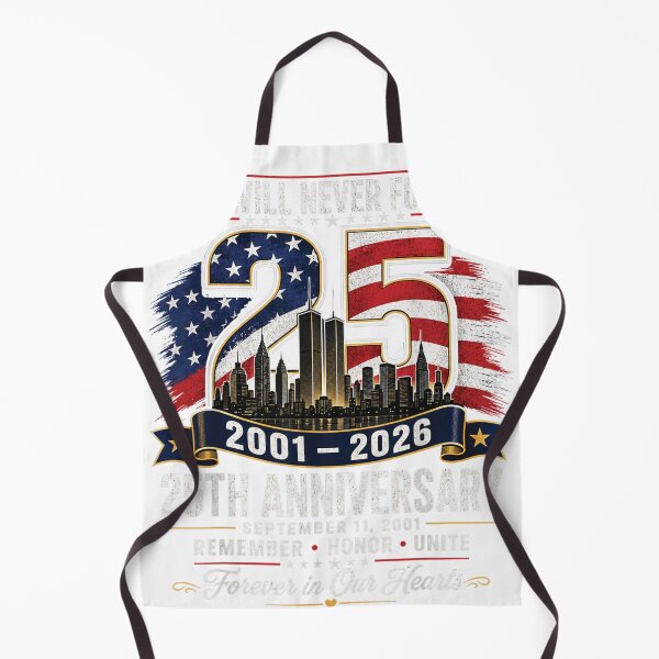 Item preview, September 11 Memorial 25th Anniversary Forever in Our Hearts designed and sold by otaku.edwardj.