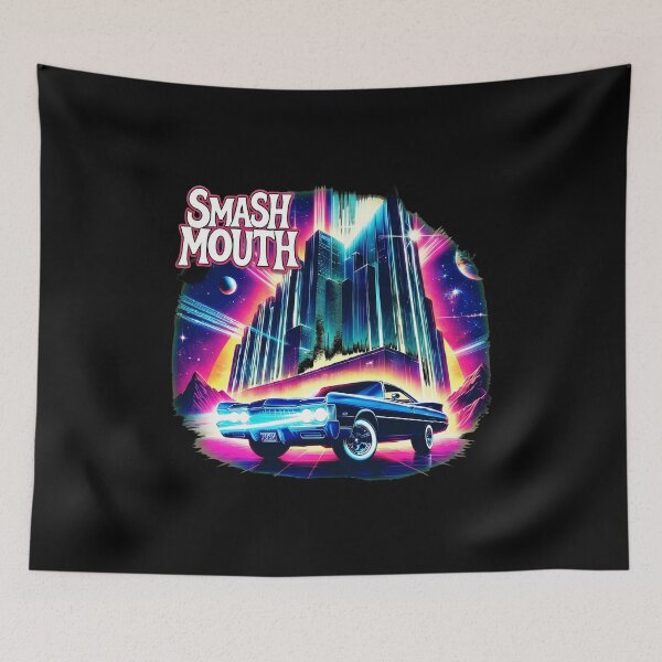 Item preview, Smashs Mouths Synthwave Car  designed and sold by ramostrangdArt.