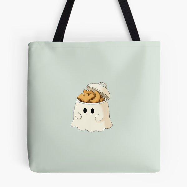 Item preview, Cute Ghost Cookie Jar with Bat Cookies designed and sold by DesgnsxGifts.
