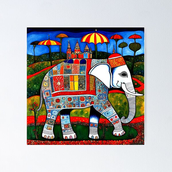 Item preview, Ornate Elephant designed and sold by George Hutton Hunter.