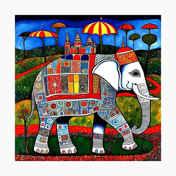 Item preview, Ornate Elephant designed and sold by George Hutton Hunter.