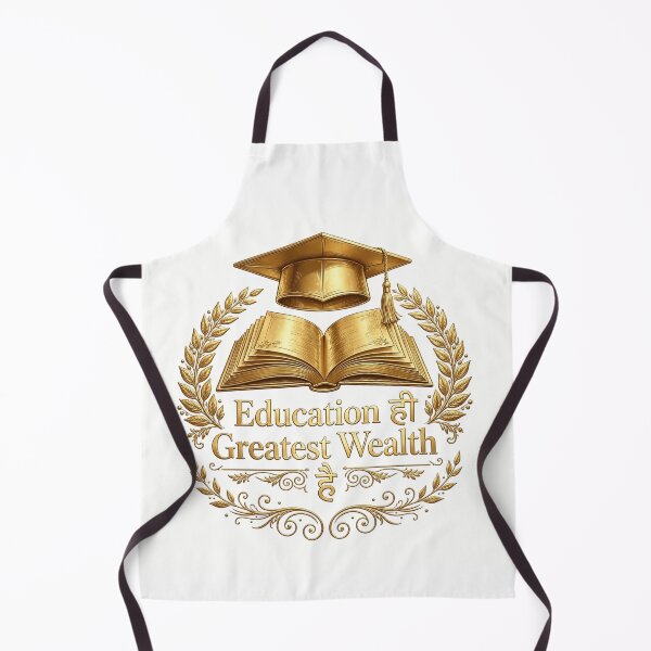 Item preview, Education Hi Greatest Wealth - Desi Hindi Graduation Gold Luxury Design designed and sold by prithvi chand.