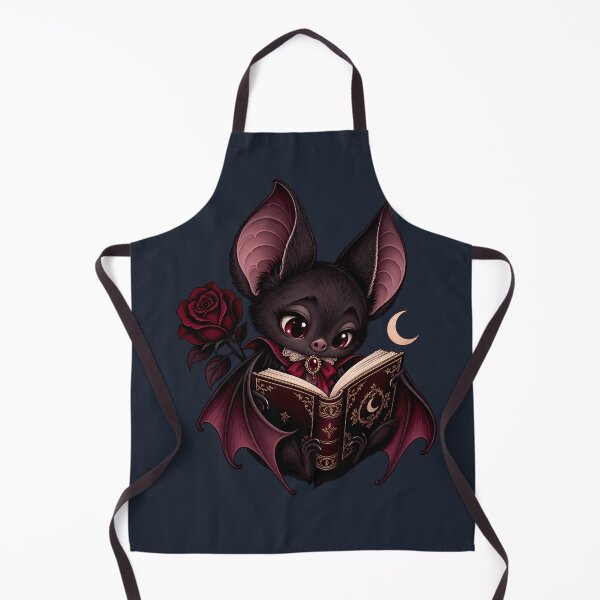 Item preview, Cute Gothic Bat Reading a Moonlit Book designed and sold by ZetaDream.
