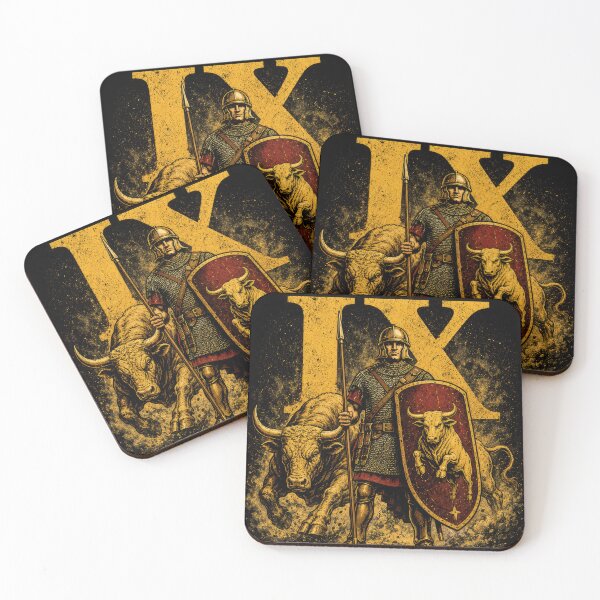 Item preview, LEGIO IX HISPANA Taurus Roman Legion designed and sold by Retr0Tshirts.