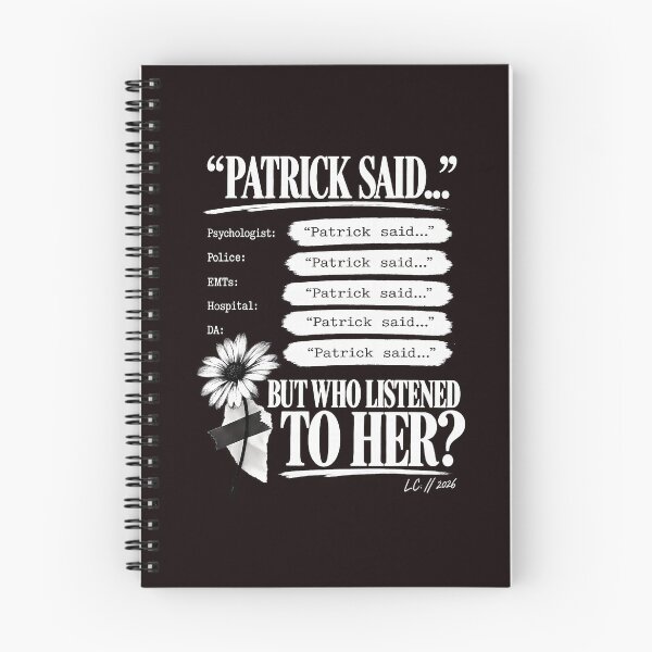 Item preview, Patrick Said But Who Listened Message designed and sold by ImeldaSparks.