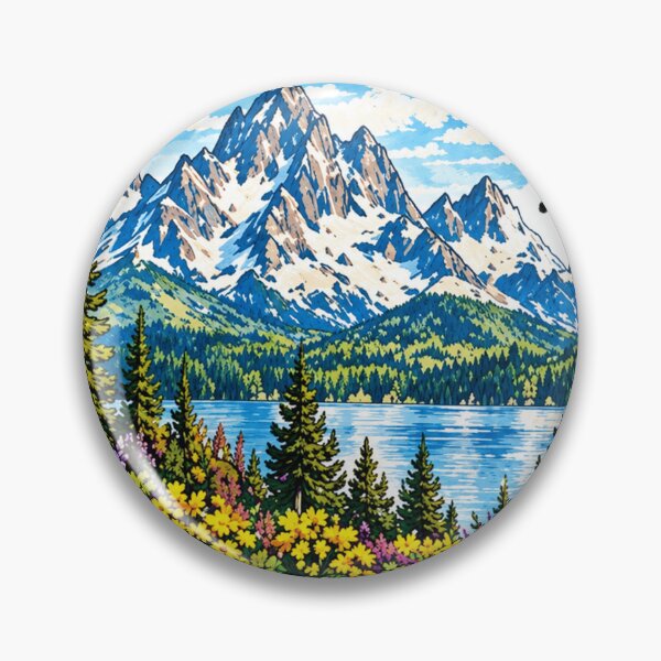 Item preview, Teton Crest Trail (Wyoming) designed and sold by devonclemon.