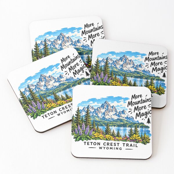 Item preview, Teton Crest Trail (Wyoming) designed and sold by devonclemon.