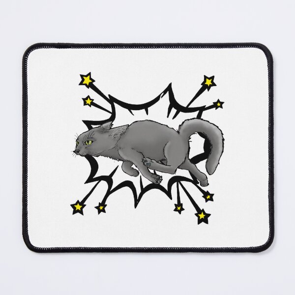 Item preview, Dynamic Cat Bursting Out Comic Style designed and sold by SoyLamderma.