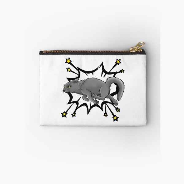 Item preview, Dynamic Cat Bursting Out Comic Style designed and sold by SoyLamderma.
