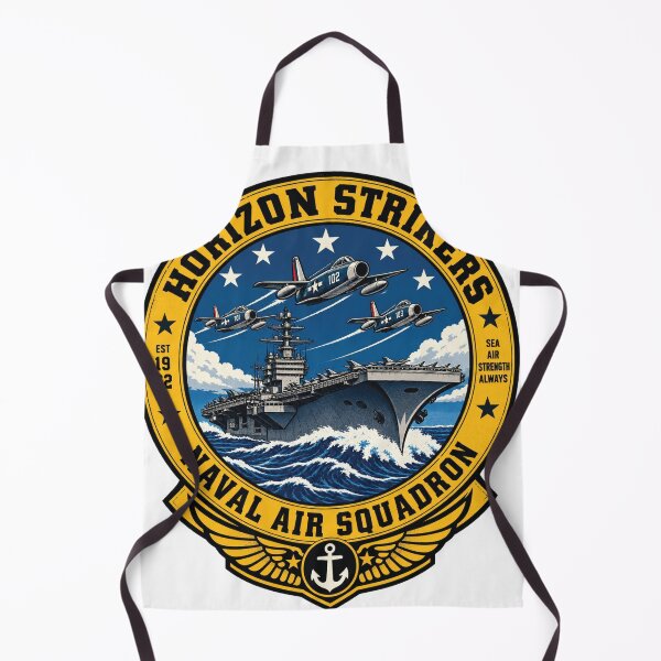 Item preview, Naval Air Squadron Vintage Carrier Aircraft Emblem designed and sold by otaku.edwardj.