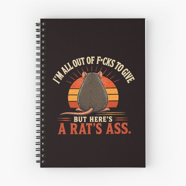 Item preview, I'm All Out of Fcks to Give But Here's A Rat's Ass designed and sold by ImeldaSparks.