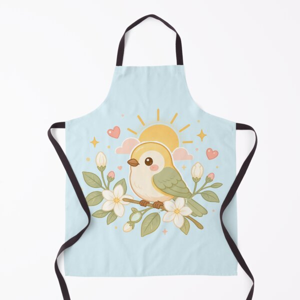 Item preview, A New Day Awaits – Cute Thai Bird Illustration designed and sold by CosmicQuietStudio.