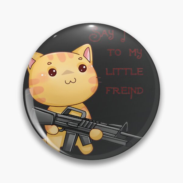 Item preview, Say Hello To My Little Friend Iconic Quote | Retro 80S Action Movie Nostalgia & Vintage Cinema Gift | Best Buy designed and sold by SARaza.