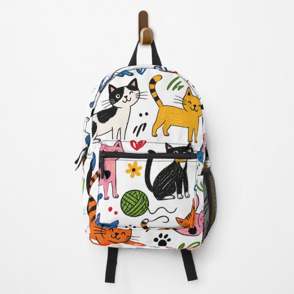 Item preview, Cute Colorful Cats Funny Animal Kitten Cat Lover designed and sold by Nextstep Design.