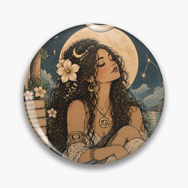 Item preview, Cancer Tarot Card – The Nurturer | Cute Vintage Zodiac Aesthetic designed and sold by Moon & Sun Tarot.