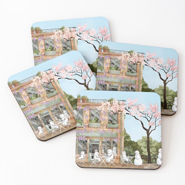 Item preview, Snowman cafe designed and sold by pictoartcrew.