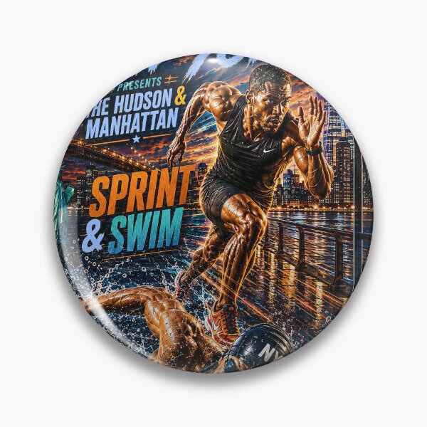 Item preview, NEW YORK - The Hudson & Manhattan - Sprint & Swim - Oct. 10th 2026 designed and sold by DBM Photo Art 1.