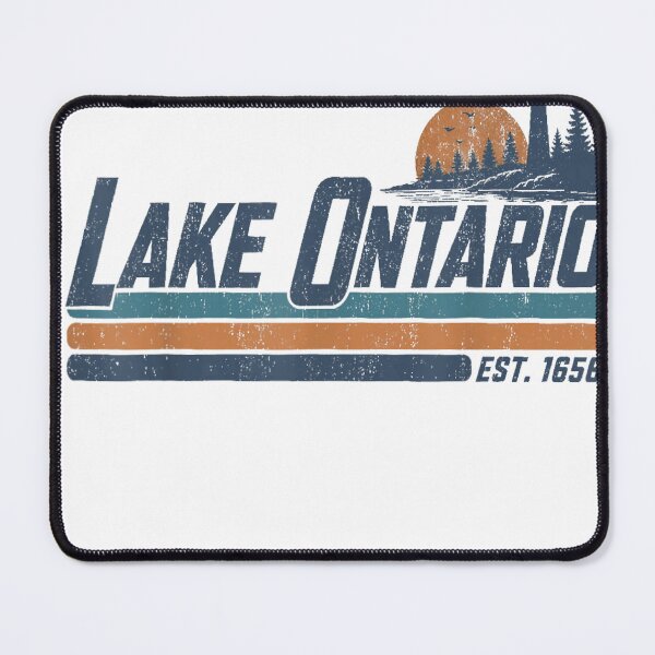 Item preview, lake ontario vintage lighthouse sunset retro graphic designed and sold by otaku.edwardj.
