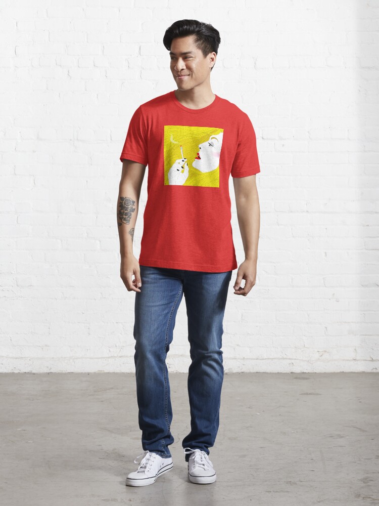 Alternate view of Smoking Hair Essential T-Shirt
