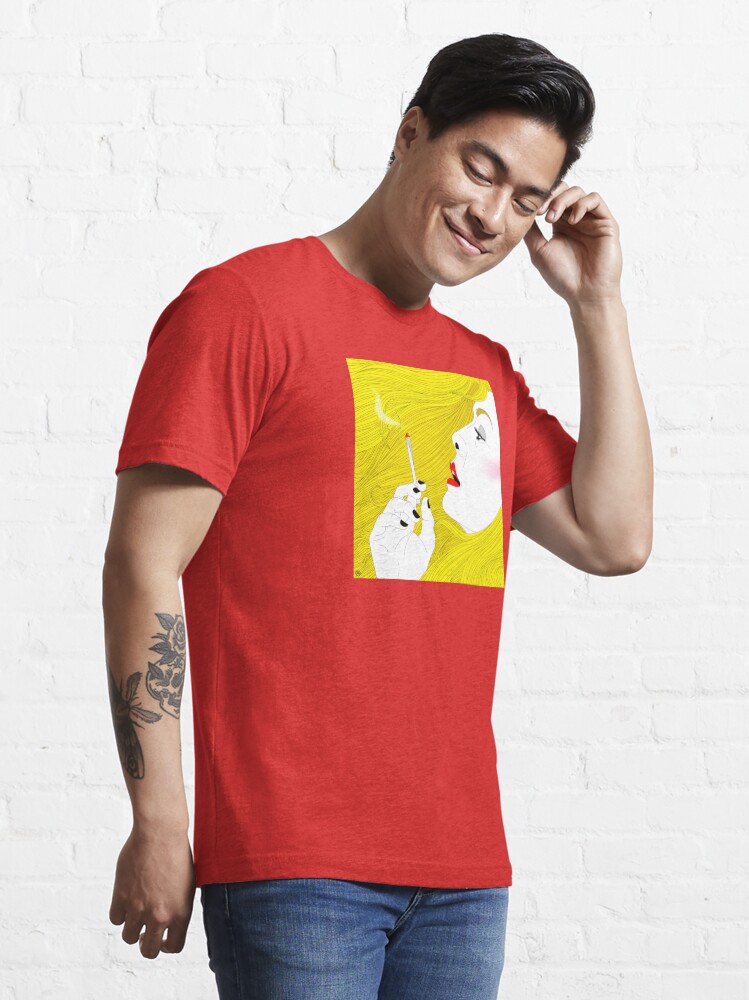 Alternate view of Smoking Hair Essential T-Shirt