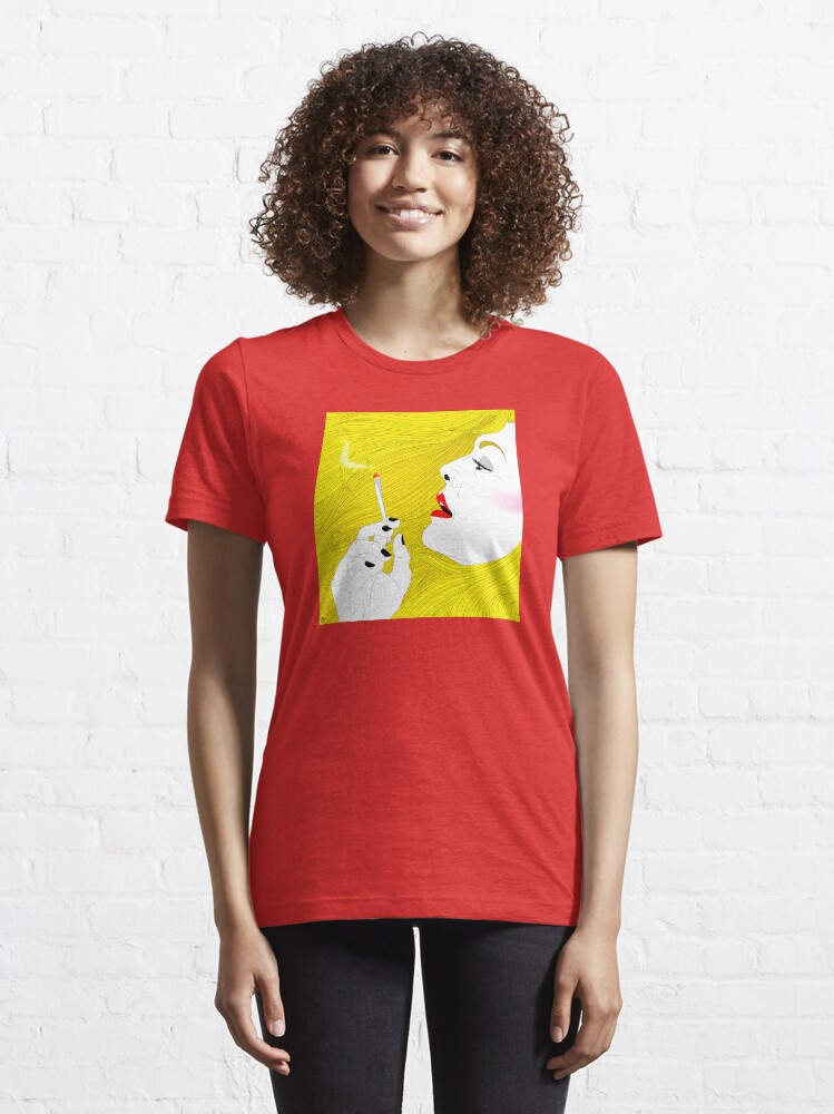 Alternate view of Smoking Hair Essential T-Shirt