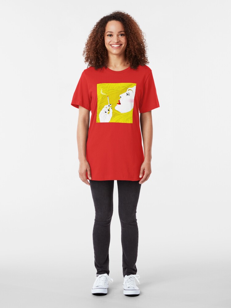 Alternate view of Smoking Hair Slim Fit T-Shirt